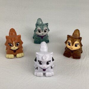 Paw Patrol Rescue Pups Movie Micro Movers Mini Roller Figures Kitty Cat Pack Lot